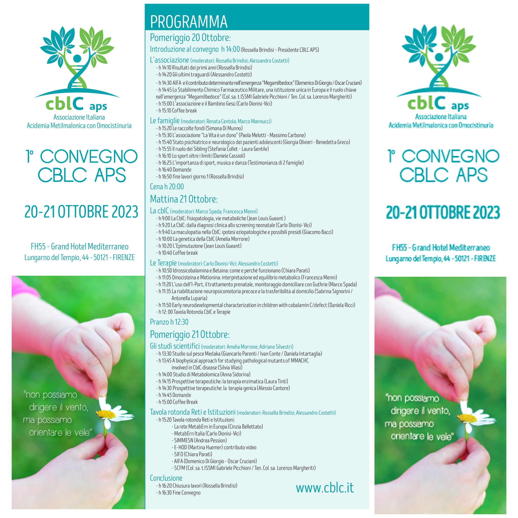 PROGRAMMA 1° CONVEGNO CBLC APS